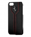 Чехол накладка Ferrari для iPhone 5 / 5S Hard Montecarlo Black FEMTHCP5BL
